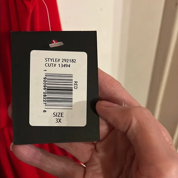 Vibrant Red Wrap Jumpsuit with Flowing Silhouette - Picture 7 of 9